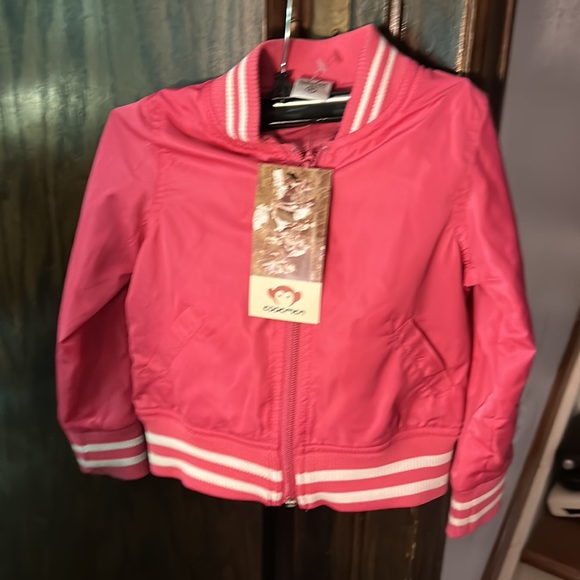 NWT Appaman pink Nikki Bomber Jacket - Picture 3 of 8